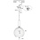 Steinhauer  Hanging lamp Aureole 1 light sphere