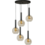 Master Light Bella 5-light round pendant lamp