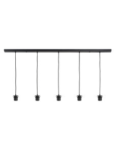 HighLight  Loose beam with 5 pendulums