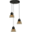 Master Light Hanging lamp Opaco 3 lights round