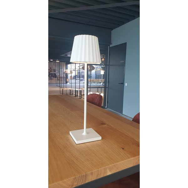 Master Light Tafellamp Batteria Plisse
