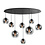 HighLight  Hanging lamp Fantasy Oval