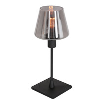 Steinhauer Ancilla black table lamp