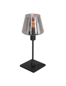 Steinhauer Ancilla black table lamp