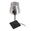 Steinhauer Ancilla black table lamp