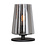 Steinhauer Table lamp Ancilla black 26 cm