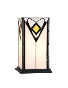 Art Deco Trade Tiffany Table Lamp/Wind Light "4 Seasons"