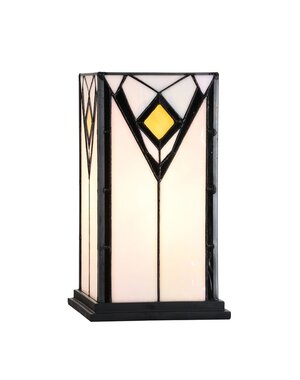 Art Deco Trade Tiffany Table Lamp/Wind Light "4 Seasons"