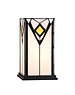 Art Deco Trade Tiffany Table Lamp/Wind Light "4 Seasons"