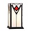 Art Deco Trade Tiffany Table Lamp/Wind Light "4 Seasons"