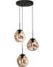 Master Light Hanging lamp Lava 3 light round