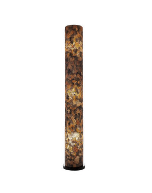 Villaflor Staande lamp glas Zwart/Goud