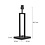 Steinhauer Table lamp Rod with black shade