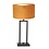 Steinhauer Table lamp Rod ocher colored shade