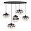 HighLight  Hanging lamp Bellini 5 lights oval