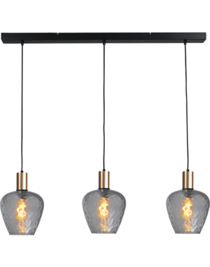 Master Light Porto 3-light pendant lamp