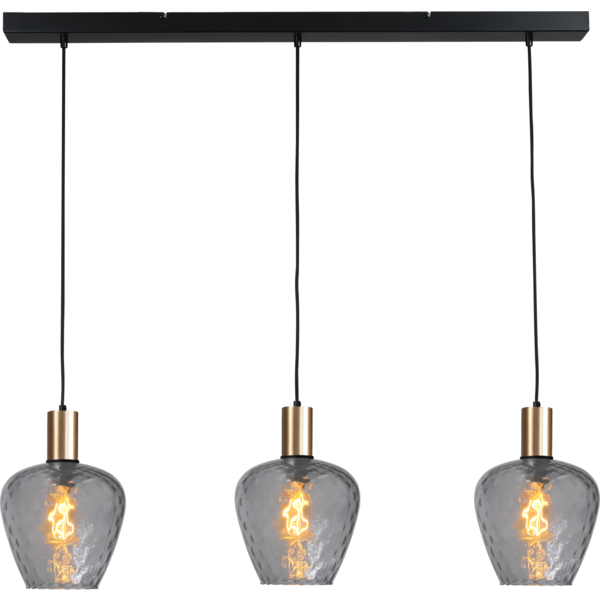 Master Light Porto 3-light pendant lamp