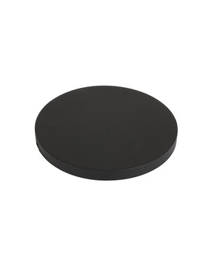 Steinhauer Ceiling cap round black