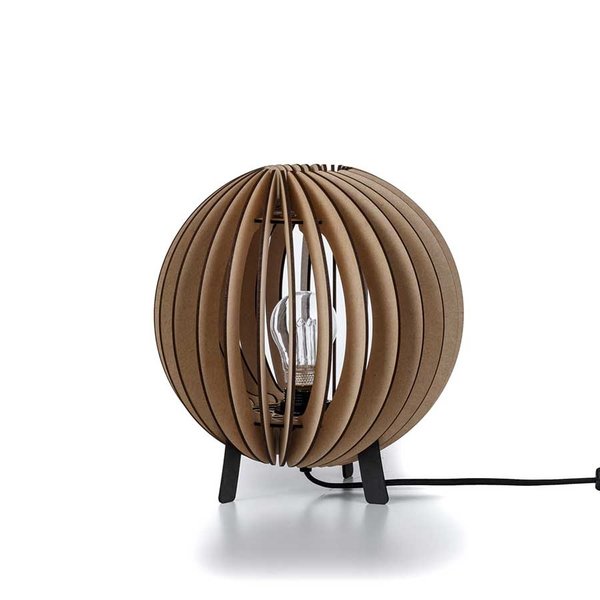 Blij Design Table lamp Orb wood