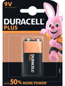 EGT Batterijen Duracell Blister 9V