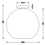 Licht &  Wonen/ Artdelight Ceiling lamp Marino