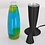 Steinhauer Lava table lamp with yellow lava