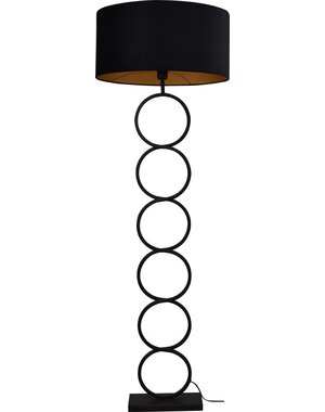 Master Light Capri floor lamp black