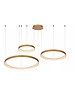 Lucide Hanglamp Vidal  3  rings