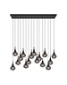 Lucide Hanging lamp Tears smoke