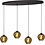 Master Light Hanglamp Quinto 4 lichts ovaal