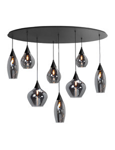 HighLight  Hanging lamp Cambio oval 8 lights