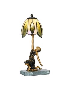 Art Deco Trade Golden Lady table lamp