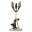 Art Deco Trade Golden Lady table lamp