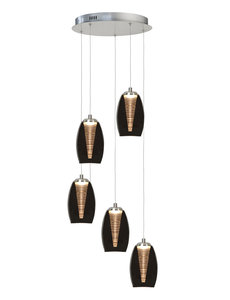 HighLight  Nebula Round Pendant Lamp 5 lights