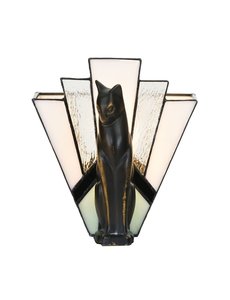 Art Deco Trade Art Deco table lamp cat