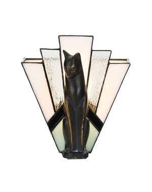Art Deco Trade Art Deco table lamp cat