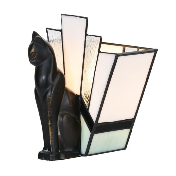 Art Deco Trade Table lamp Art Deco cat