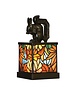 Art Deco Trade Table lamp Squirrel in Forest