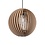 Blij Design Orb wooden pendant lamp