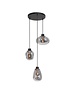 Steinhauer Hanging lamp Reflexion 3 light round