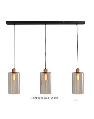 Master Light Ortona 3-light pendant lamp