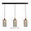 Master Light Ortona 3-light pendant lamp