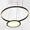 Steinhauer Ringlux duo pendant lamp