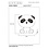 Lucide Children's lamp Panda