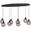 Master Light Hanging lamp Lazise oval 8 lights