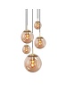 Steinhauer Hanging lamp Bollique balls amber