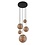 Steinhauer Bollique pendant lamp amber spheres