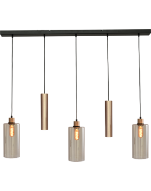 Master Light Pendant lamp Ortona 3+2