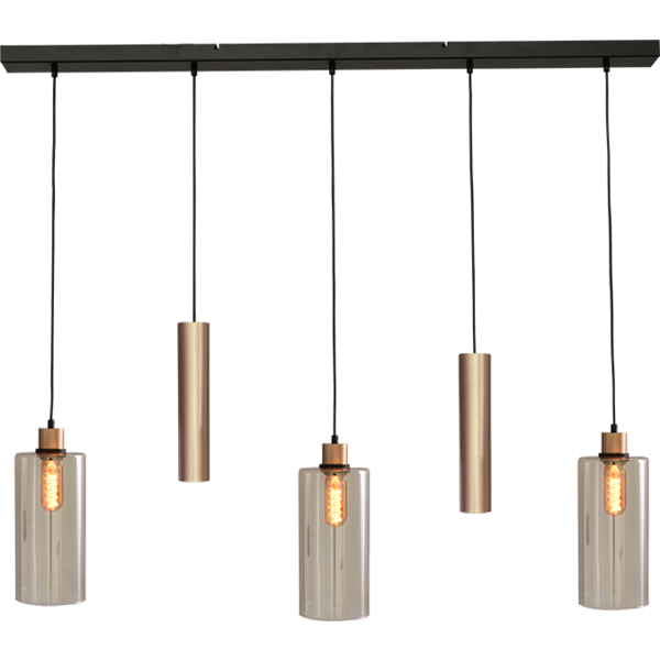 Master Light Pendant lamp Ortona 3+2