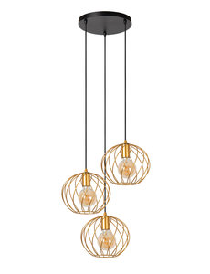 Lucide Hanging lamp Danza 3 lights round